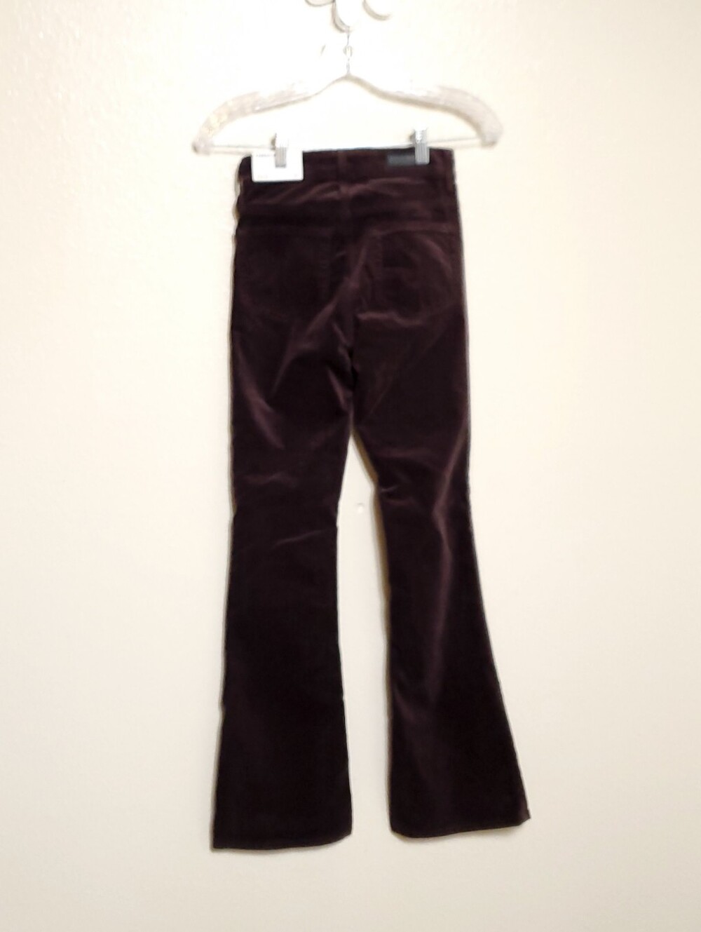 NWT AG Adriano Goldschmied TALL Long Farrah Boot Chocolate Brown Bootcut Pants - Picture 11 of 14
